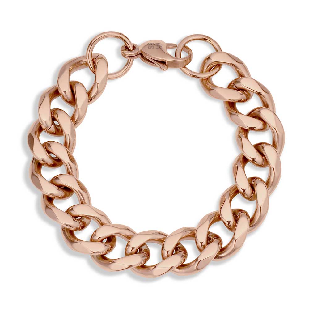 Rustic Cuban Link Bracelet | Montana Silversmiths
