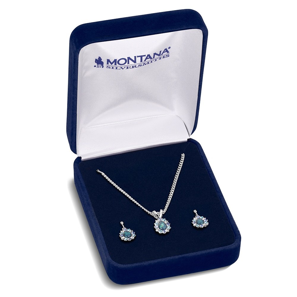Northern Glow Opal Jewelry Set
