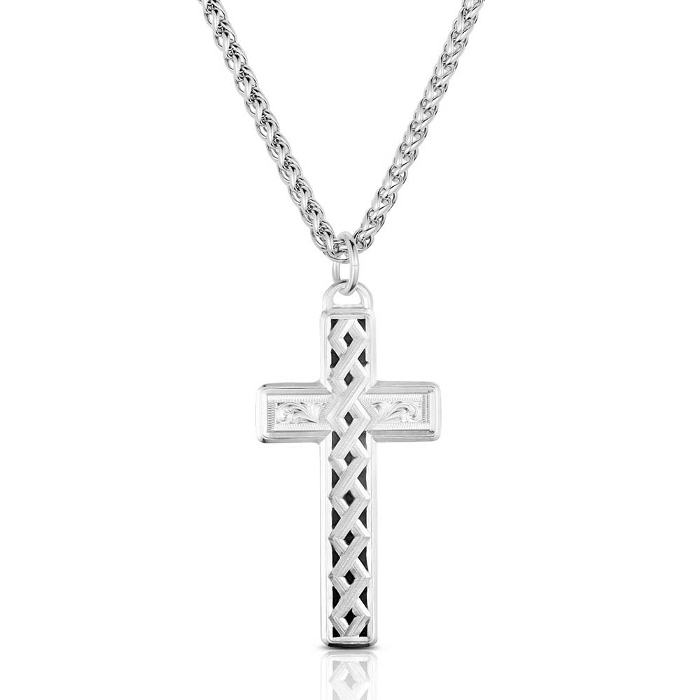 Woven Legacy American Made Cross Necklace