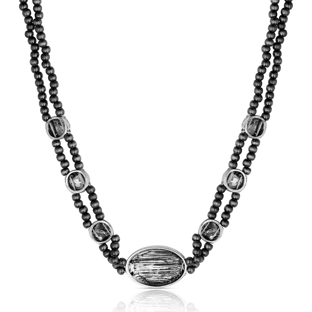 Sunset Skies Beaded Necklace