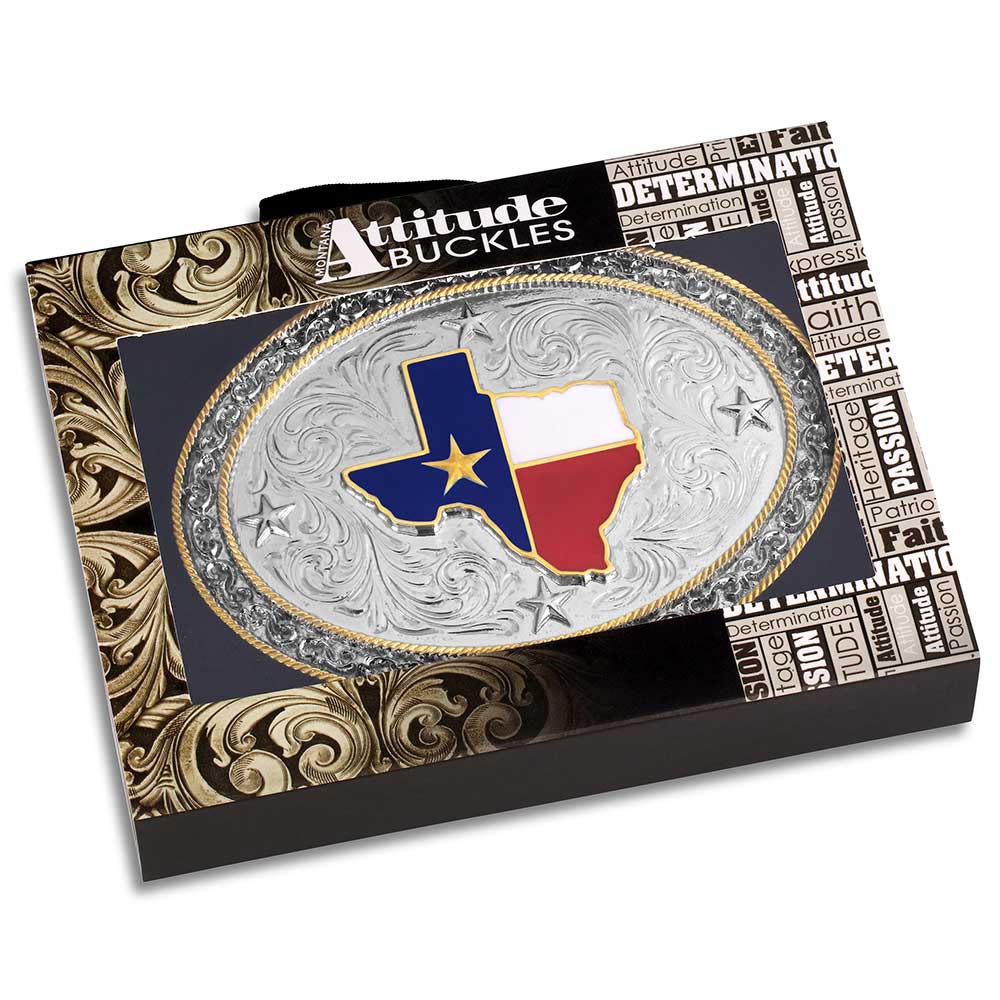 Lone Star Pride Buckle