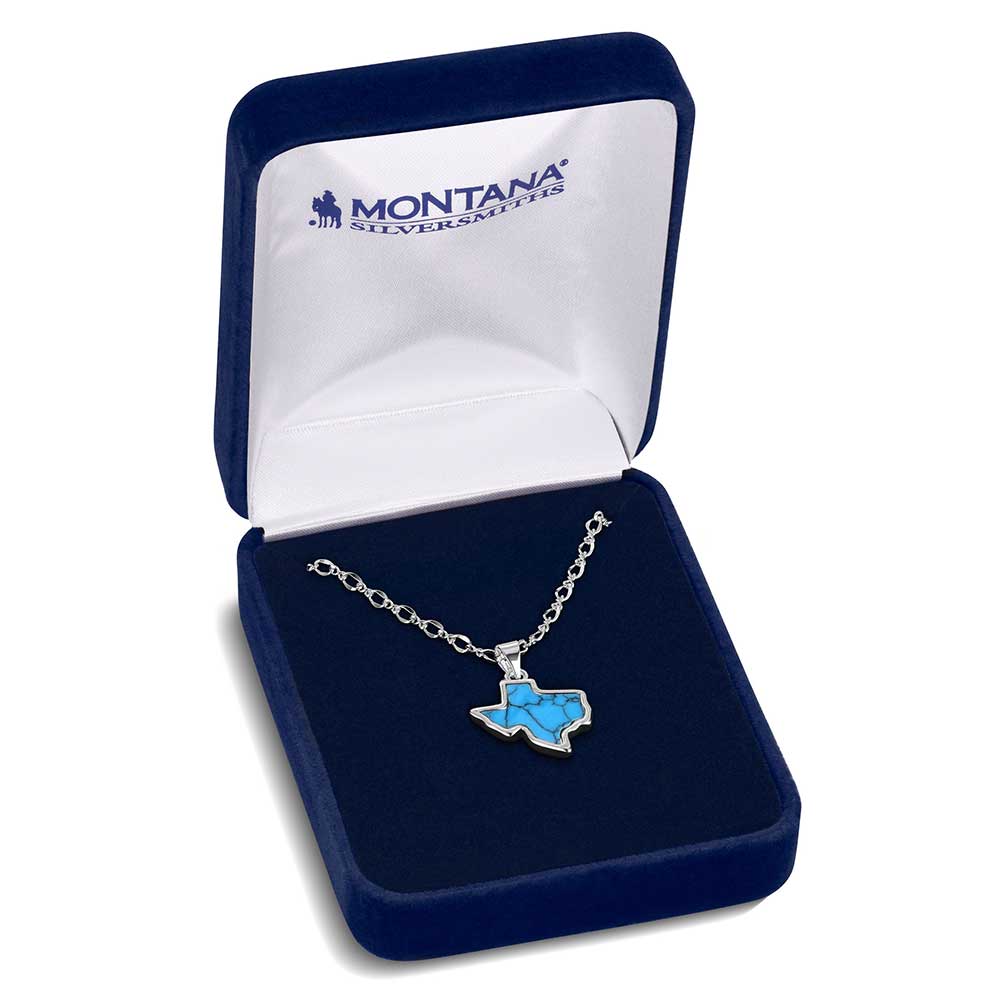 Turquoise Texas State Necklace