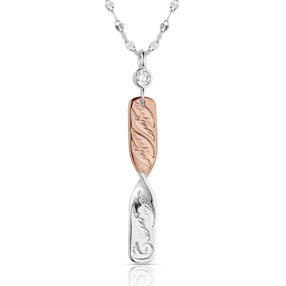 Flatland Twister Necklace