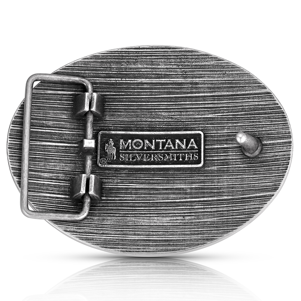 Show Hog Antiqued Buckle