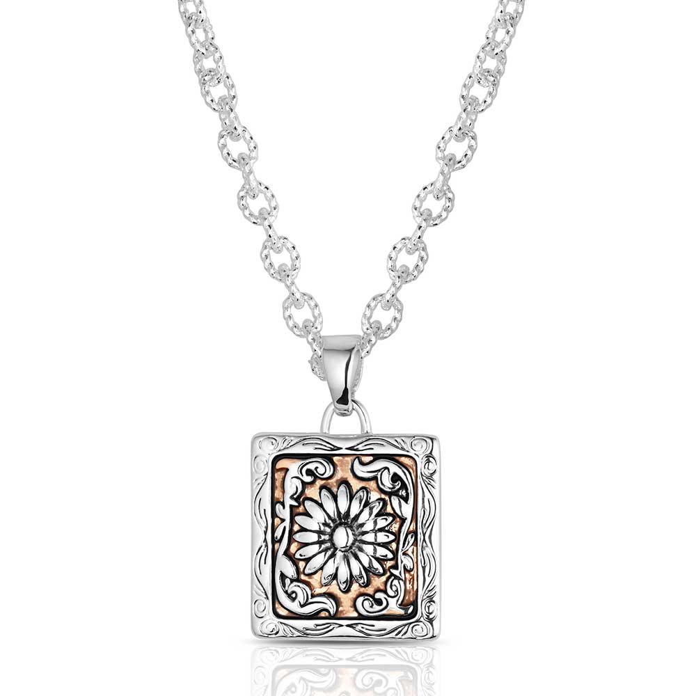 Ranch House Floral Necklace | Montana Silversmiths