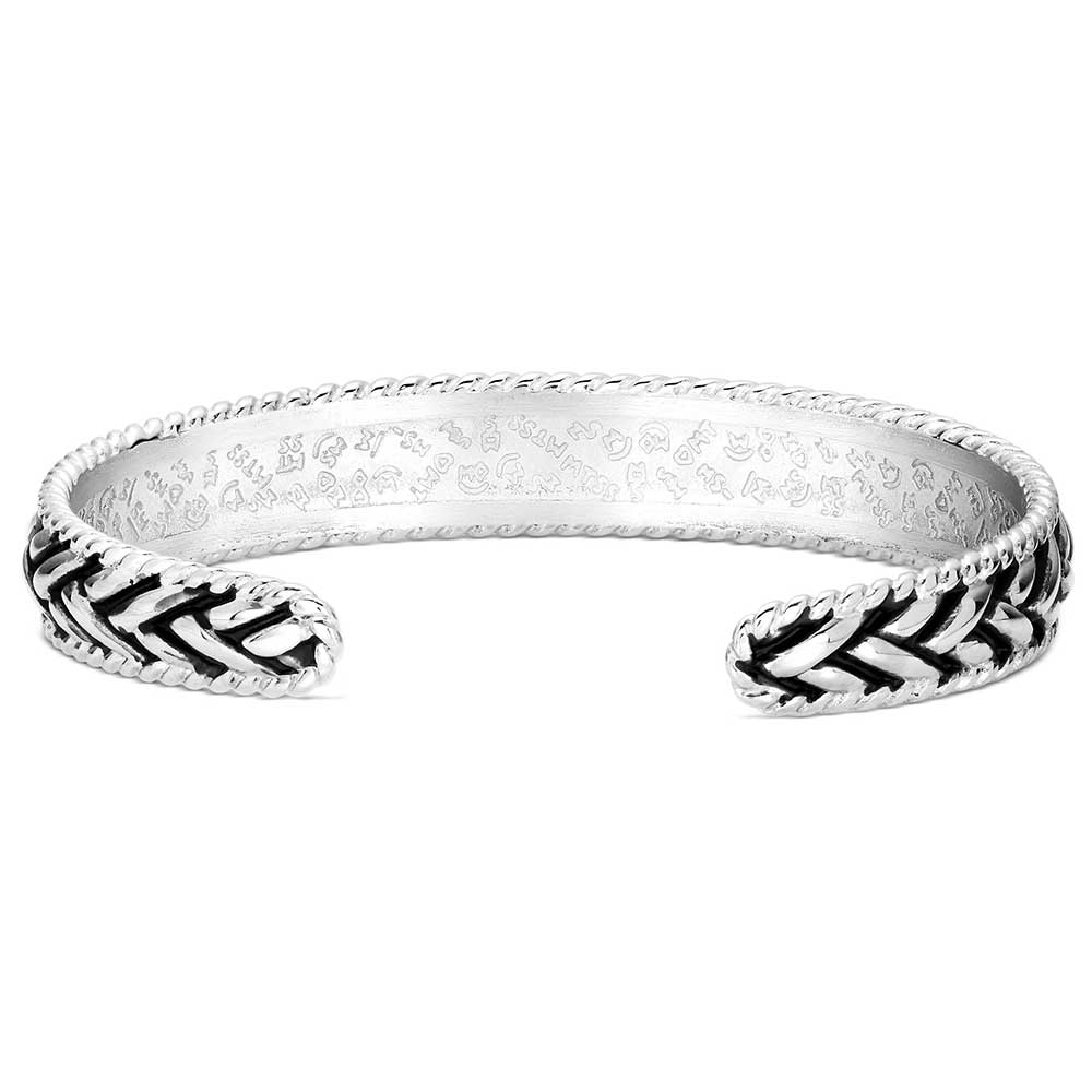Midnight Weave Cuff Bracelet | Montana Silversmiths