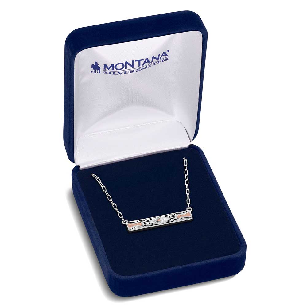 Golden Horizon Bar Necklace