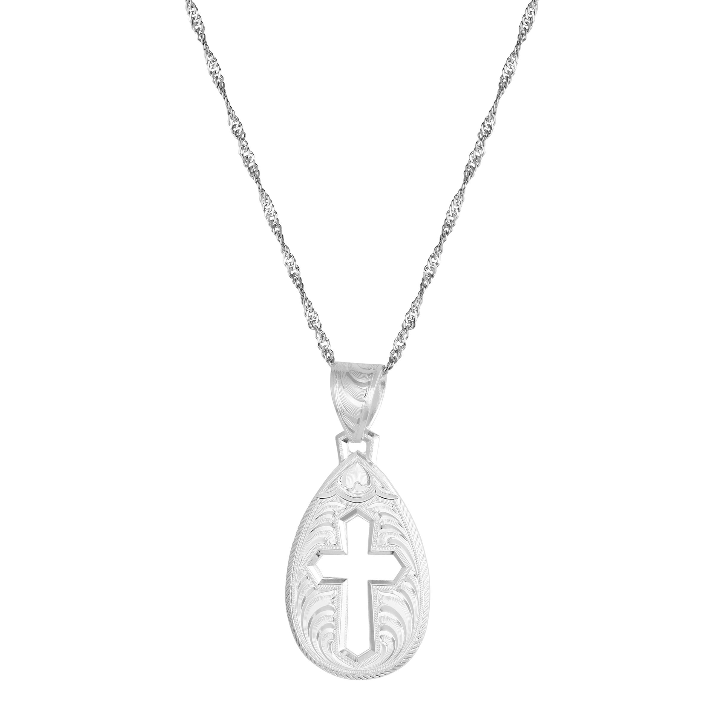 Steadfast Faith Cross Necklace