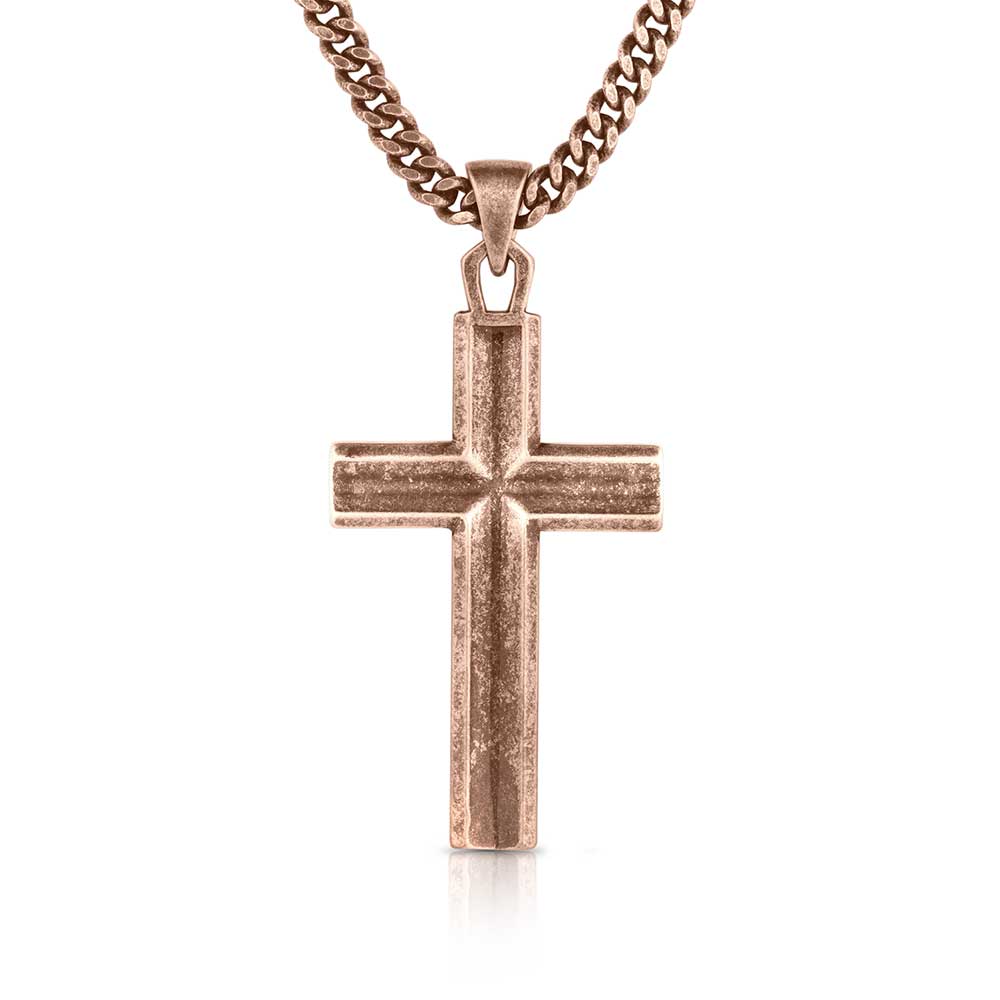 Eternal Life Cross Necklace