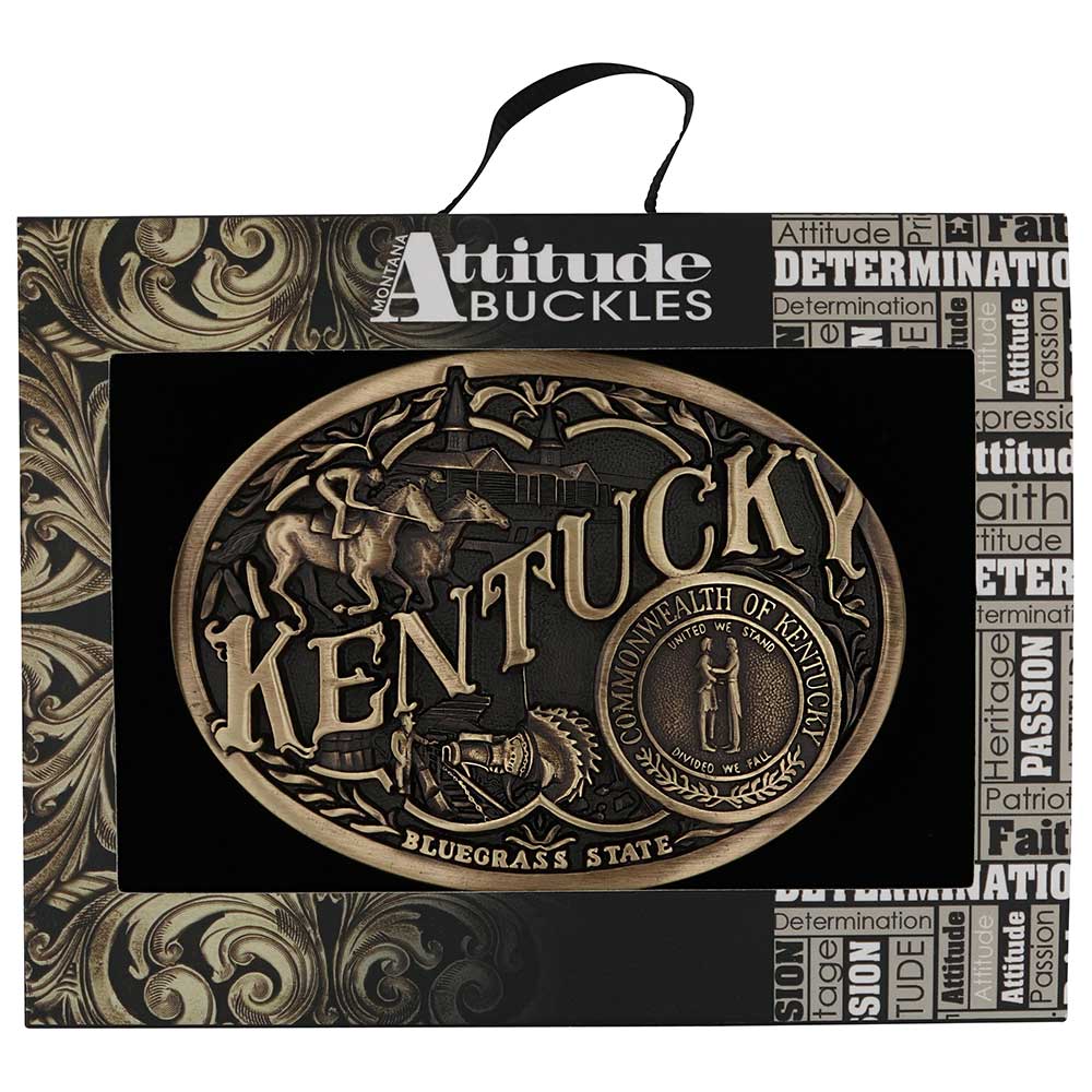 Kentucky Attitude Buckle