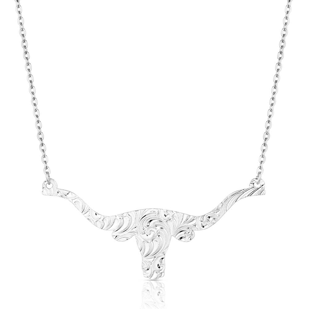 Out West Longhorn Necklace