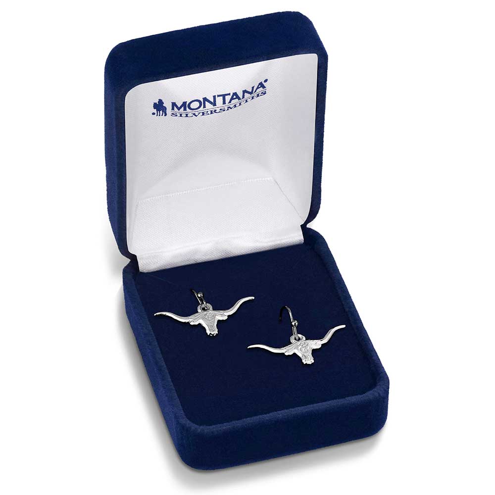 Out West Longhorn Earrings