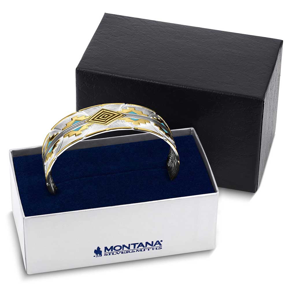 Painted Sky Cuff Bracelet