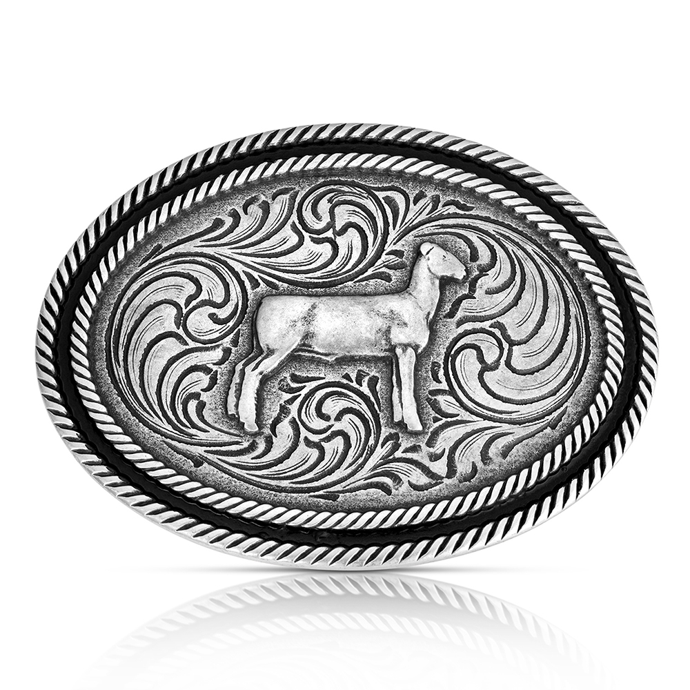 Show Lamb Antiqued Buckle