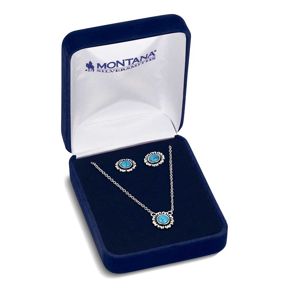 Morning Glory Jewelry Set | Montana Silversmiths