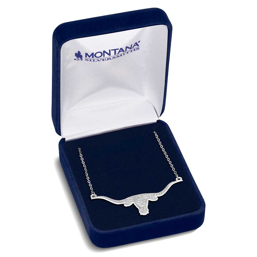 Out West Longhorn Necklace