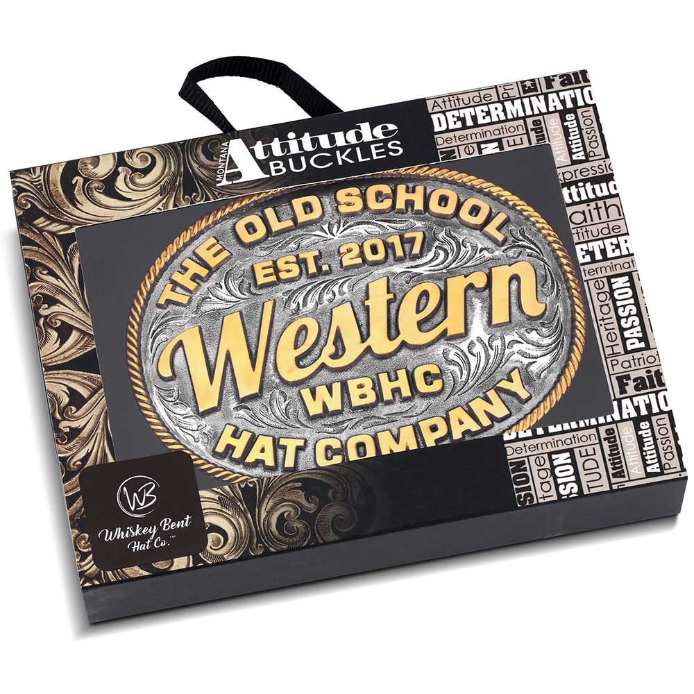 Western Way Whiskey Bent Buckle
