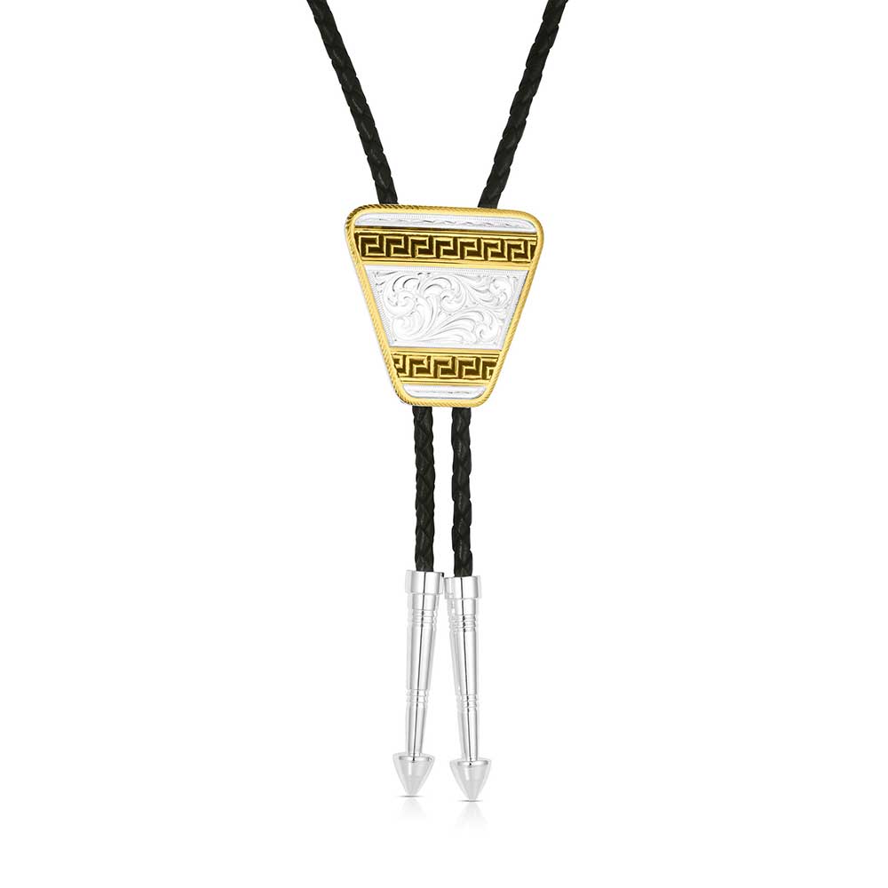 OJOS Emblem Bolo Tie Set グレー　ネクタイ Elevate Your Style with Bolo Ties | Montana Silversmiths
