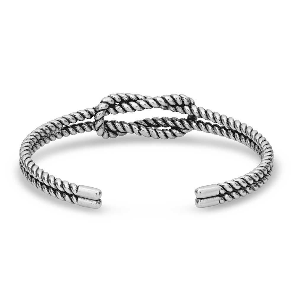 Square Knot Rope Cuff Bracelet
