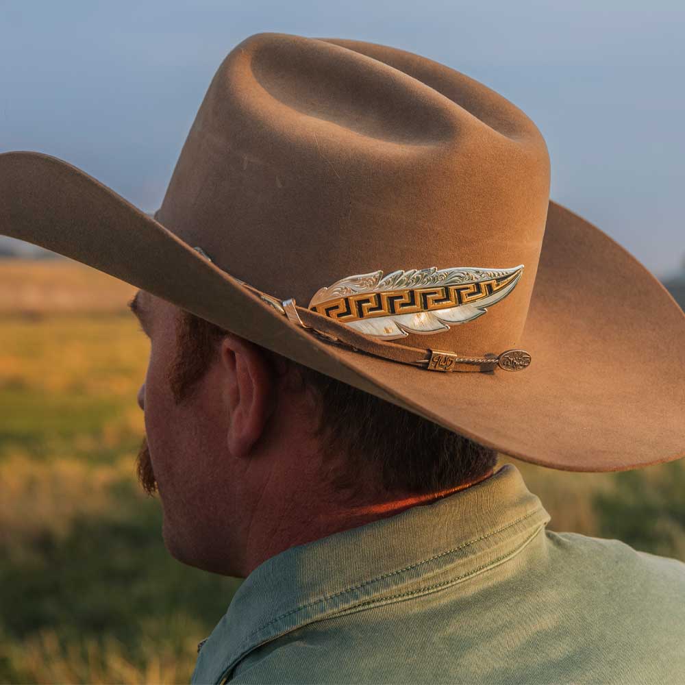 Honor and Grit Hat Feather