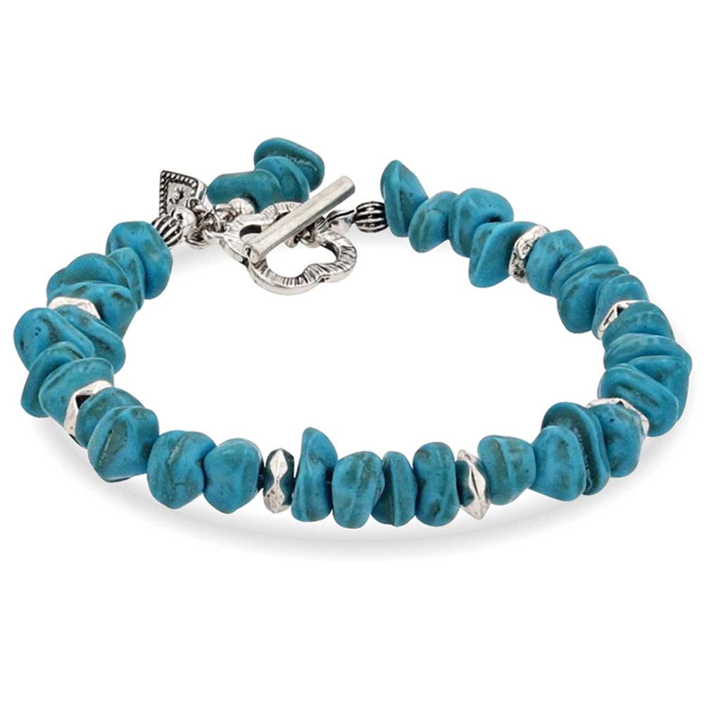 Forever Blue Turquoise Attitude Bracelet