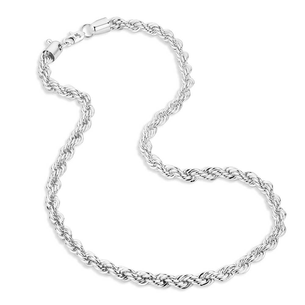 Twisted Rope Chain Necklace