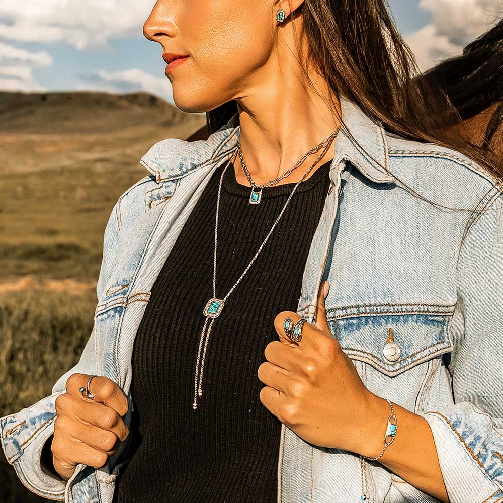 Turquoise Glam Necklace
