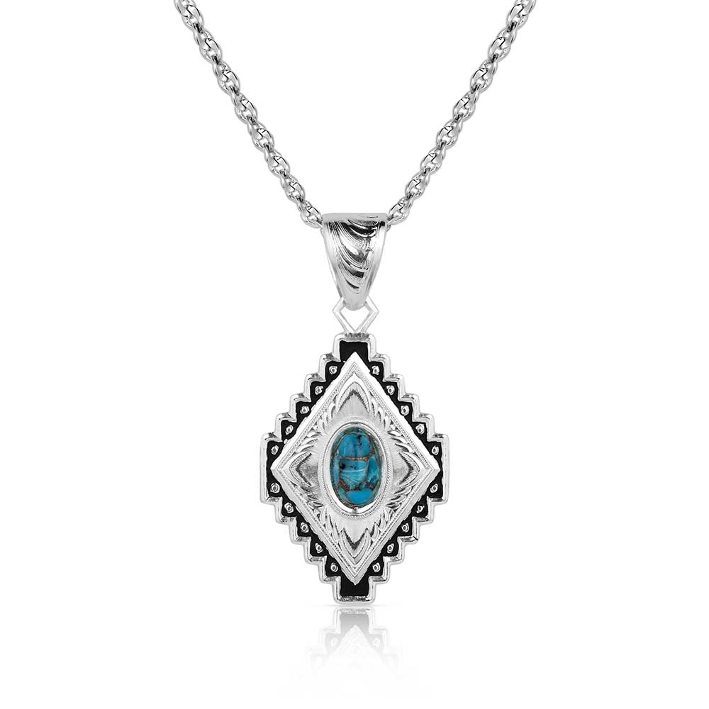 Diamond of the West Turquoise Necklace
