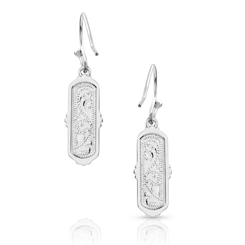 Western Mosaic Bar Earrings