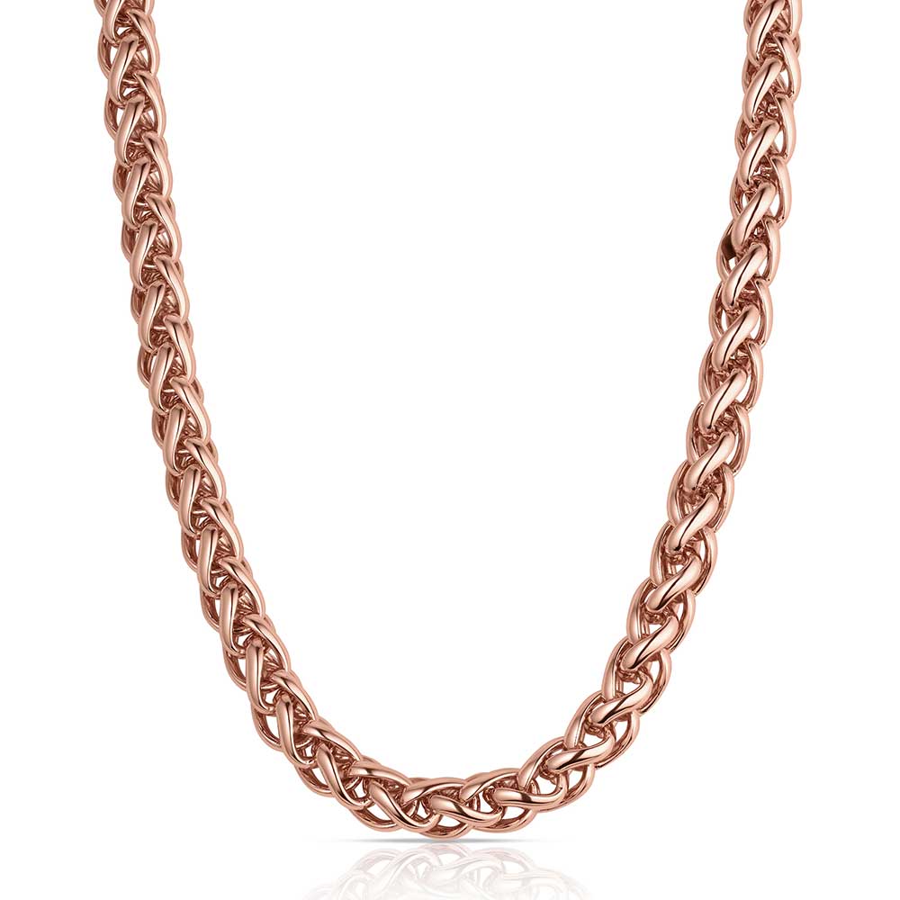 Ember Wheat Chain Necklace