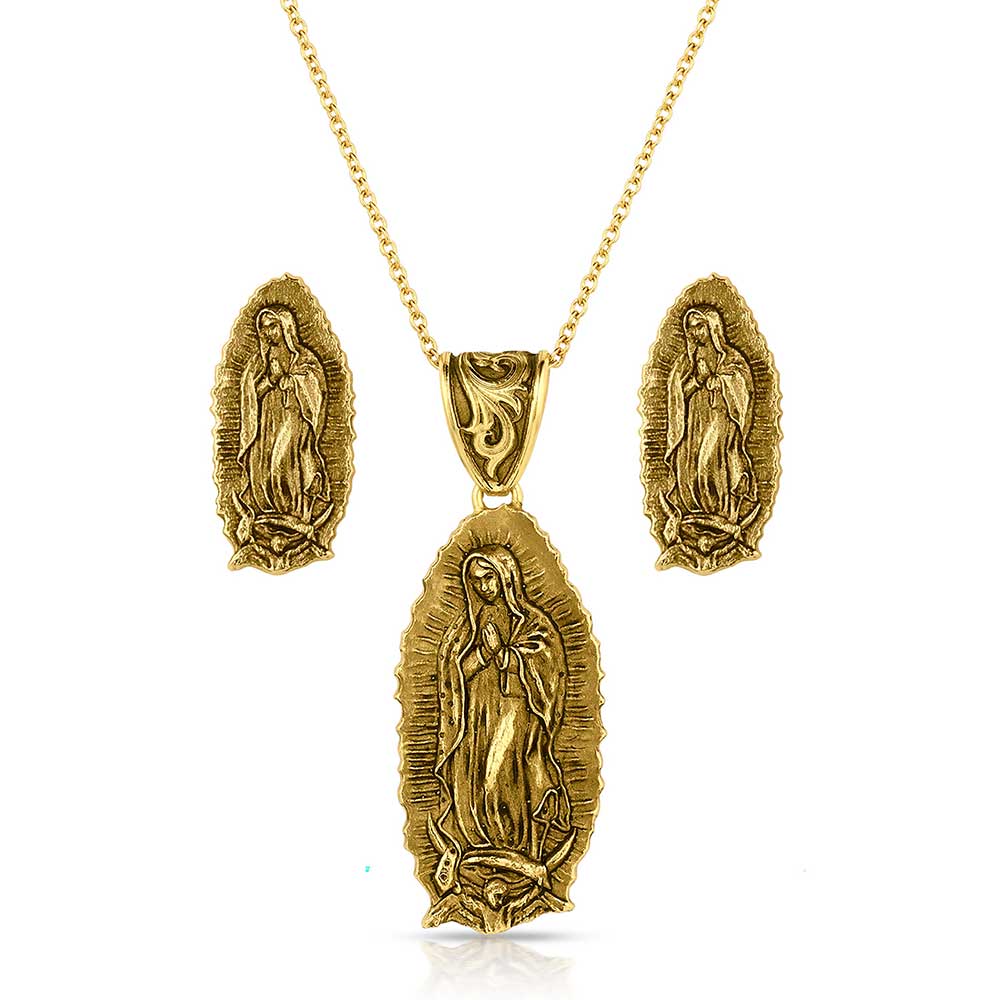 Lady Of Guadalupe Jewelry Set