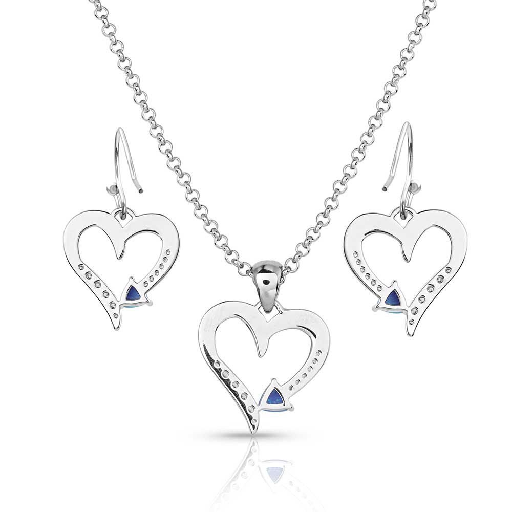 Love Everlasting Opal Crystal Jewelry Set