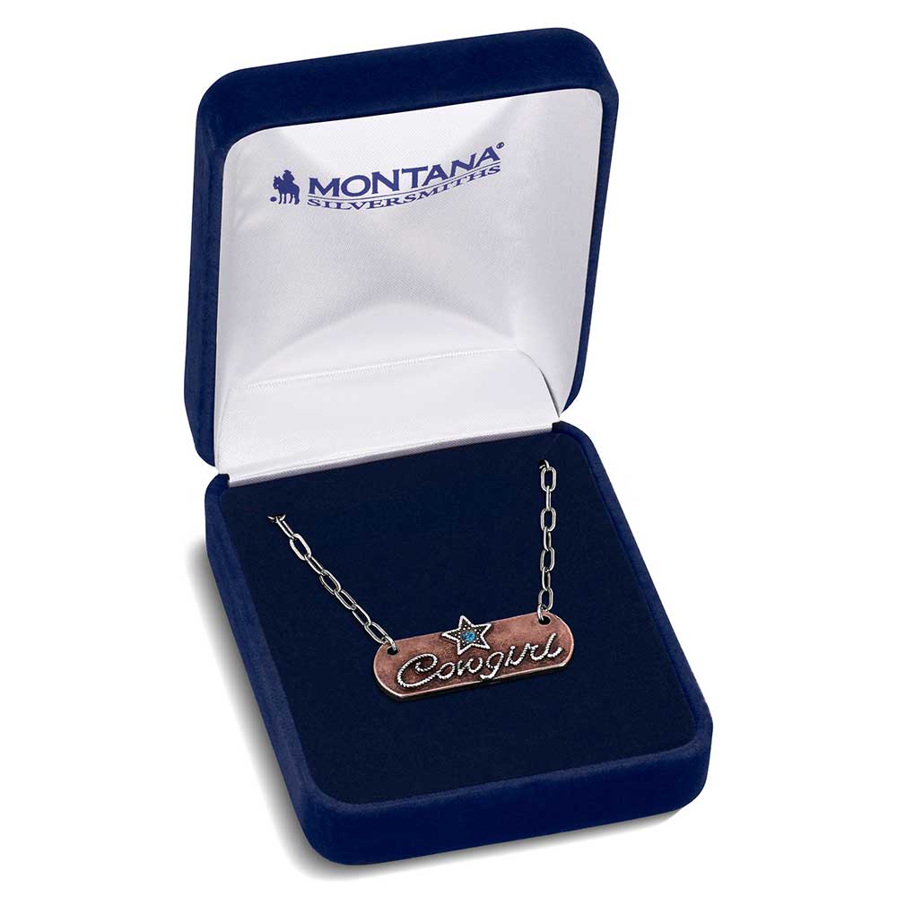Rustic Cowgirl Bar Necklace