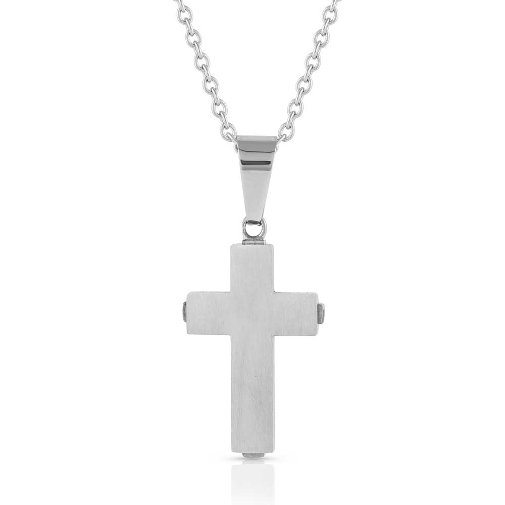 Ingrained in Faith Cross Necklace