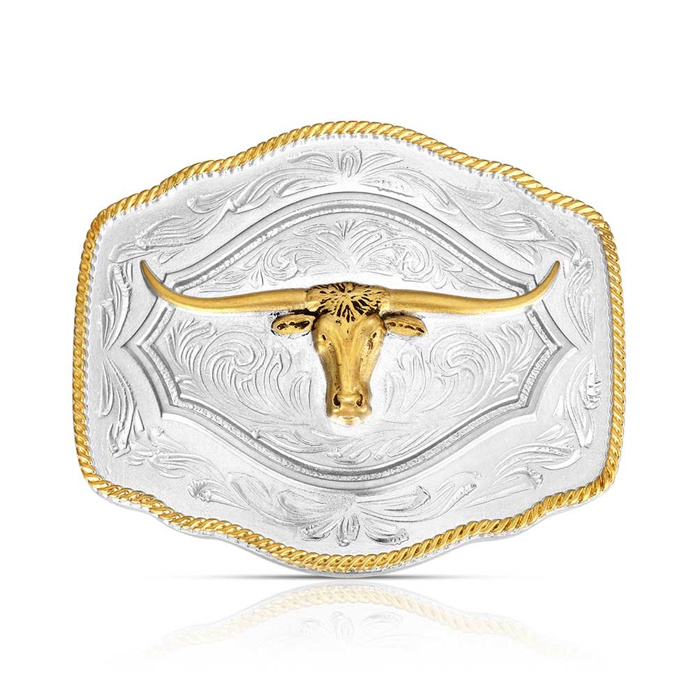 On the Range Longhorn Buckle
