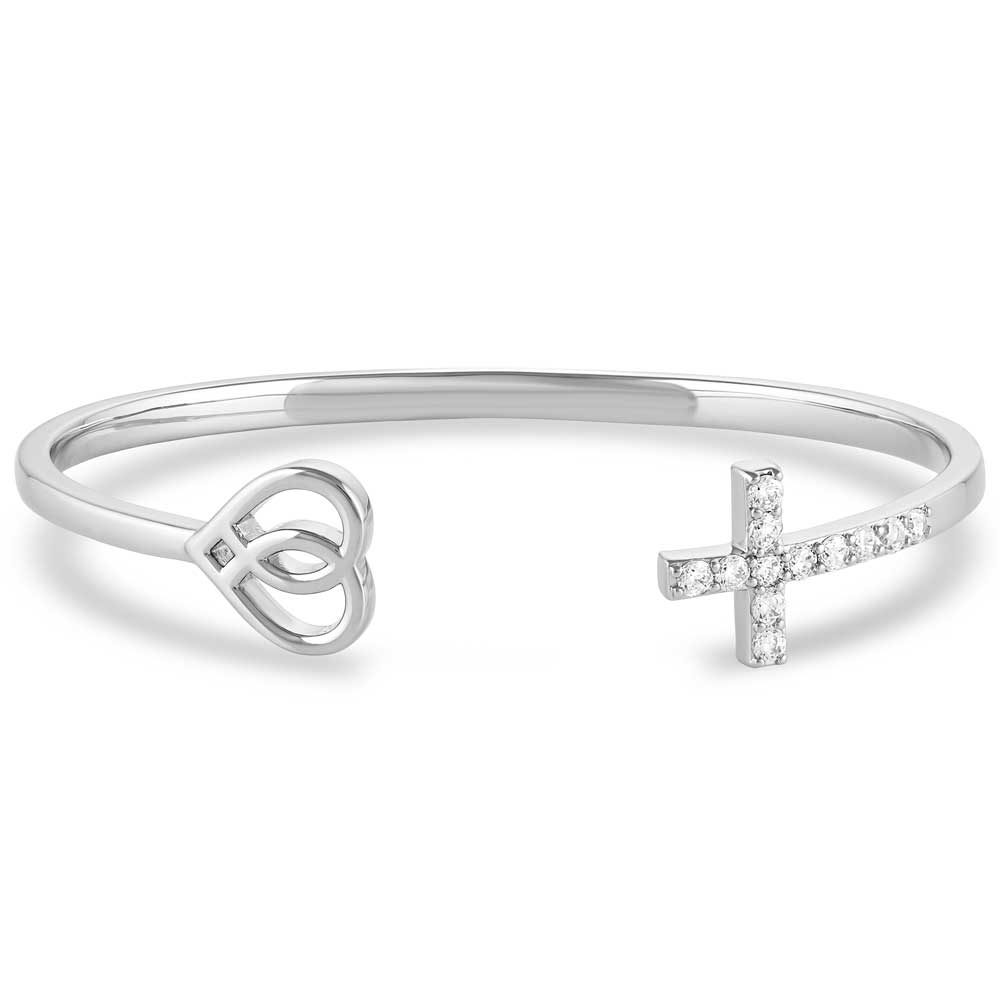 Love and Faith Cuff Bracelet