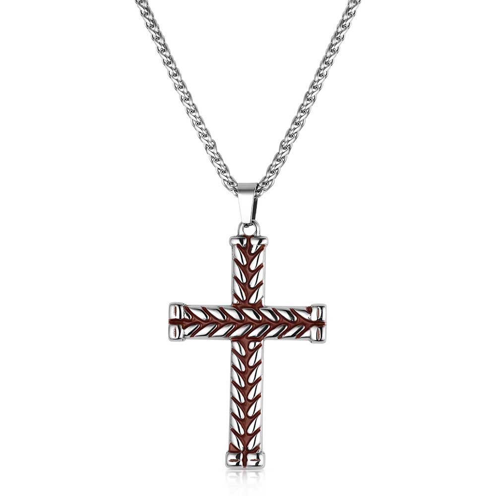 Bound Faith Cross Necklace | Montana Silversmiths Bound Faith Cross Necklace | Montana Silversmiths