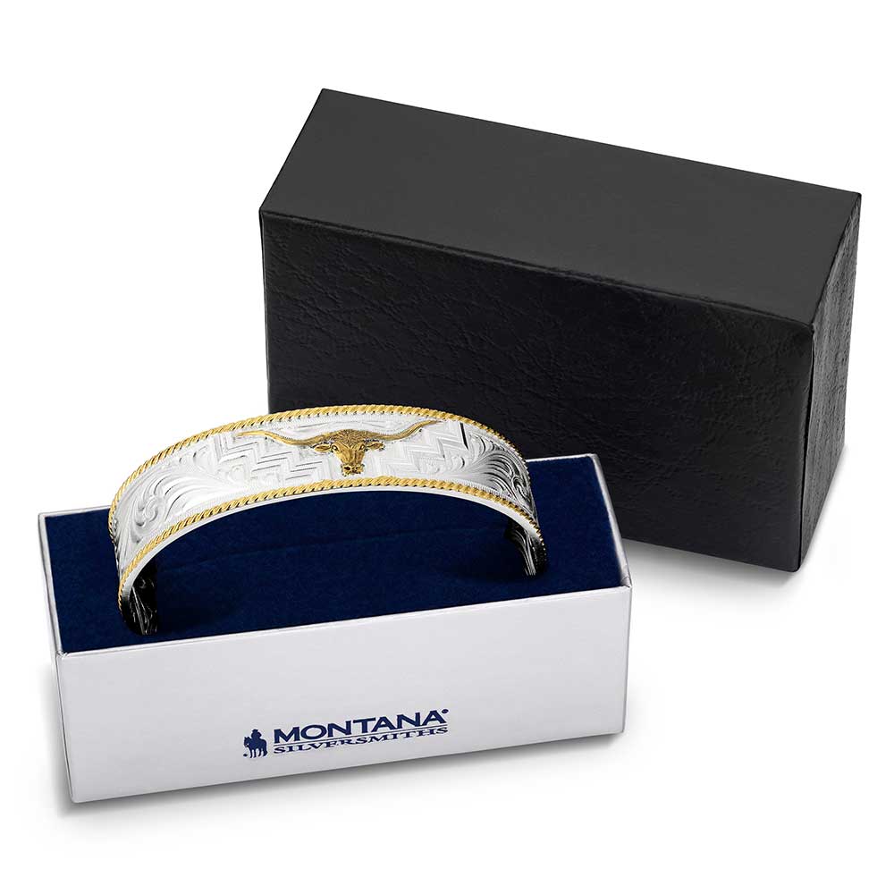 Longhorn Trails Cuff Bracelet