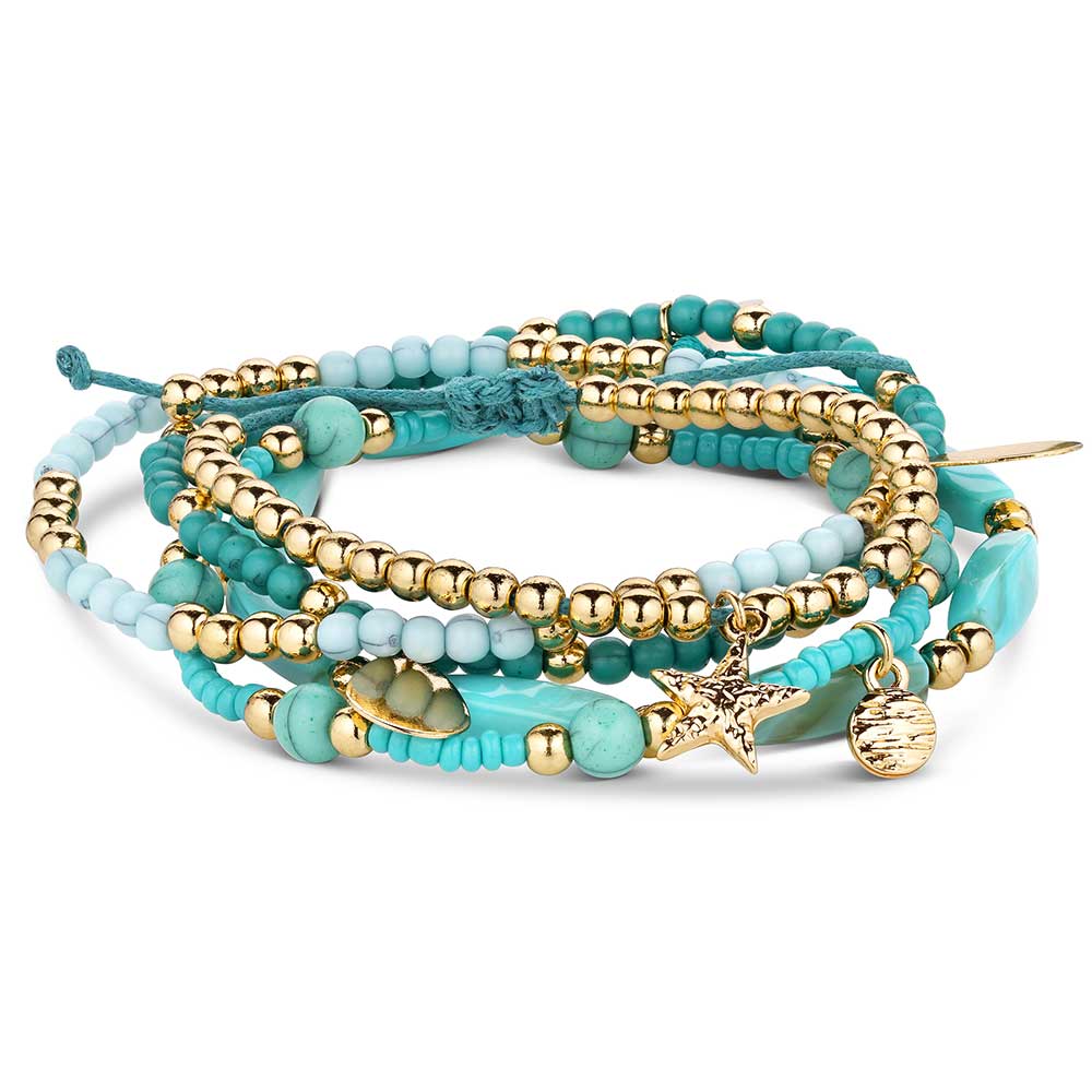 By the Sea Beaded Bracelet