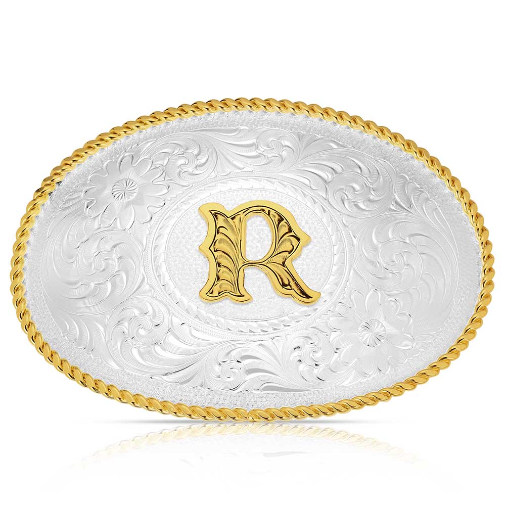 Western Engraved Silver Equestrian Tack Bridle/Halter Belt Buckle 3pc Set 1-1/2