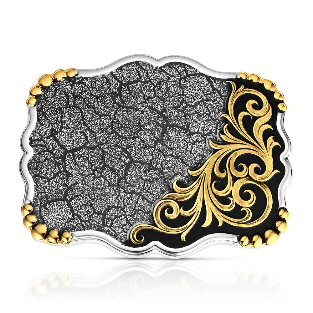 Shadow Mesa Cracked Earth Custom Buckle