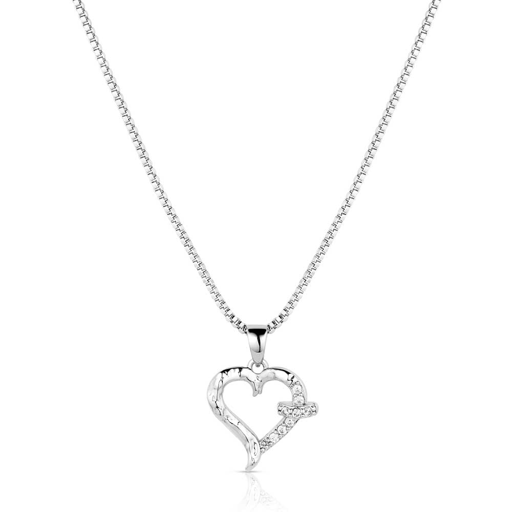 With Love Heart Necklace