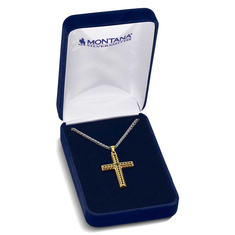 Anchor Point Cross Necklace | Montana Silversmiths