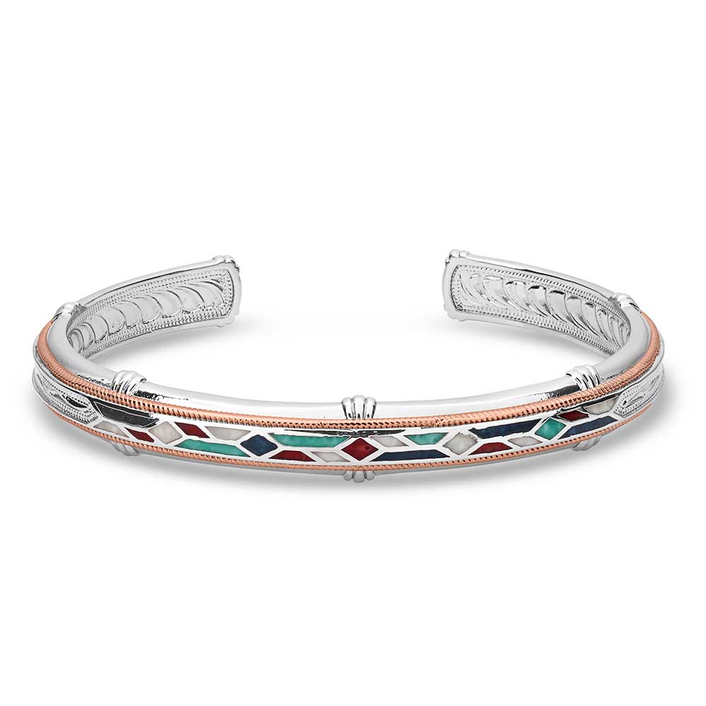 Western Mosaic Cuff Bracelet