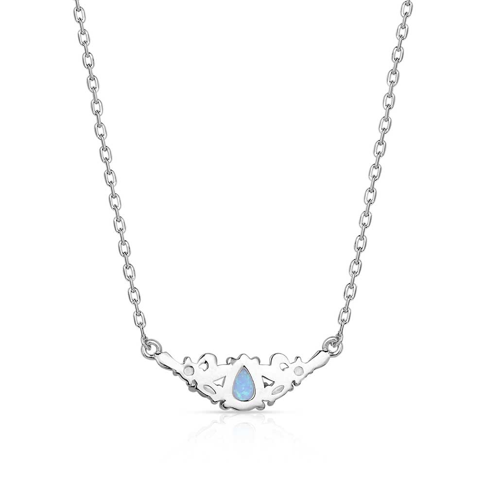 Refined Grace Opal Crystal Necklace
