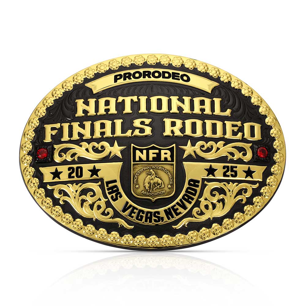 2025 ProRodeo NFR Limited Edition Collector's Buckle | Montana