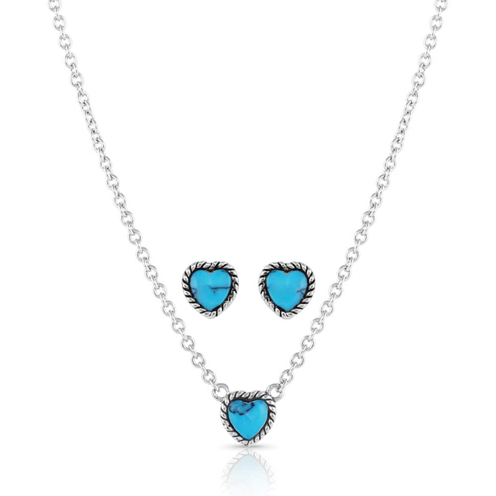 Marco Borghesi: Turquoise Heart Necklace | Aaron Faber