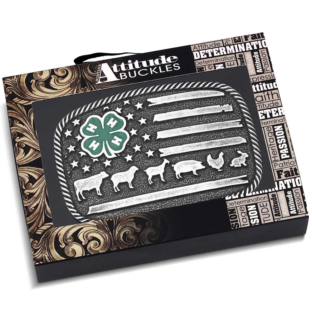 4-H Livestock Buckle