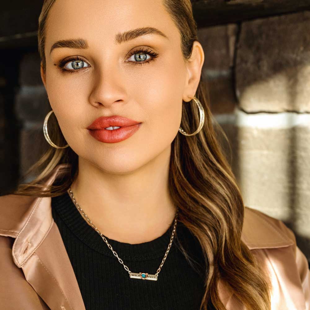 Wild and Free Bar Necklace