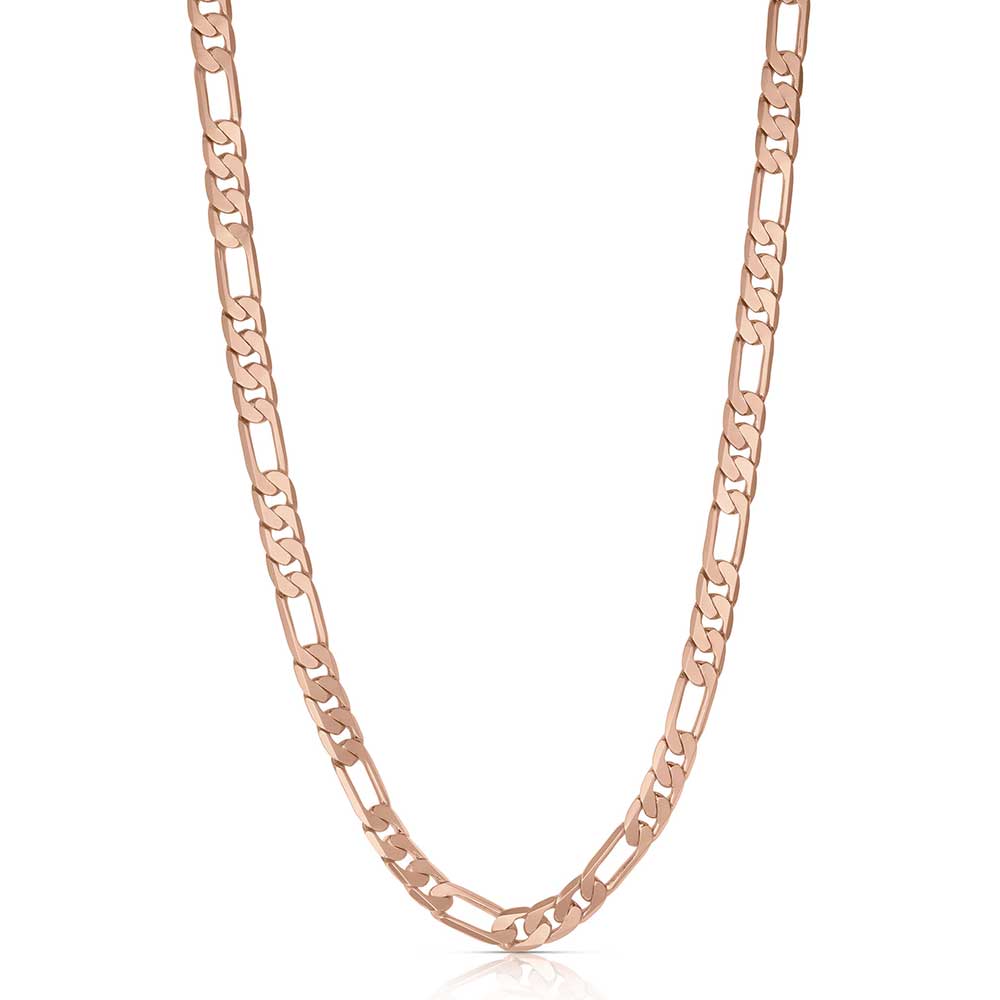 Rustic Solstice Figaro Chain Necklace